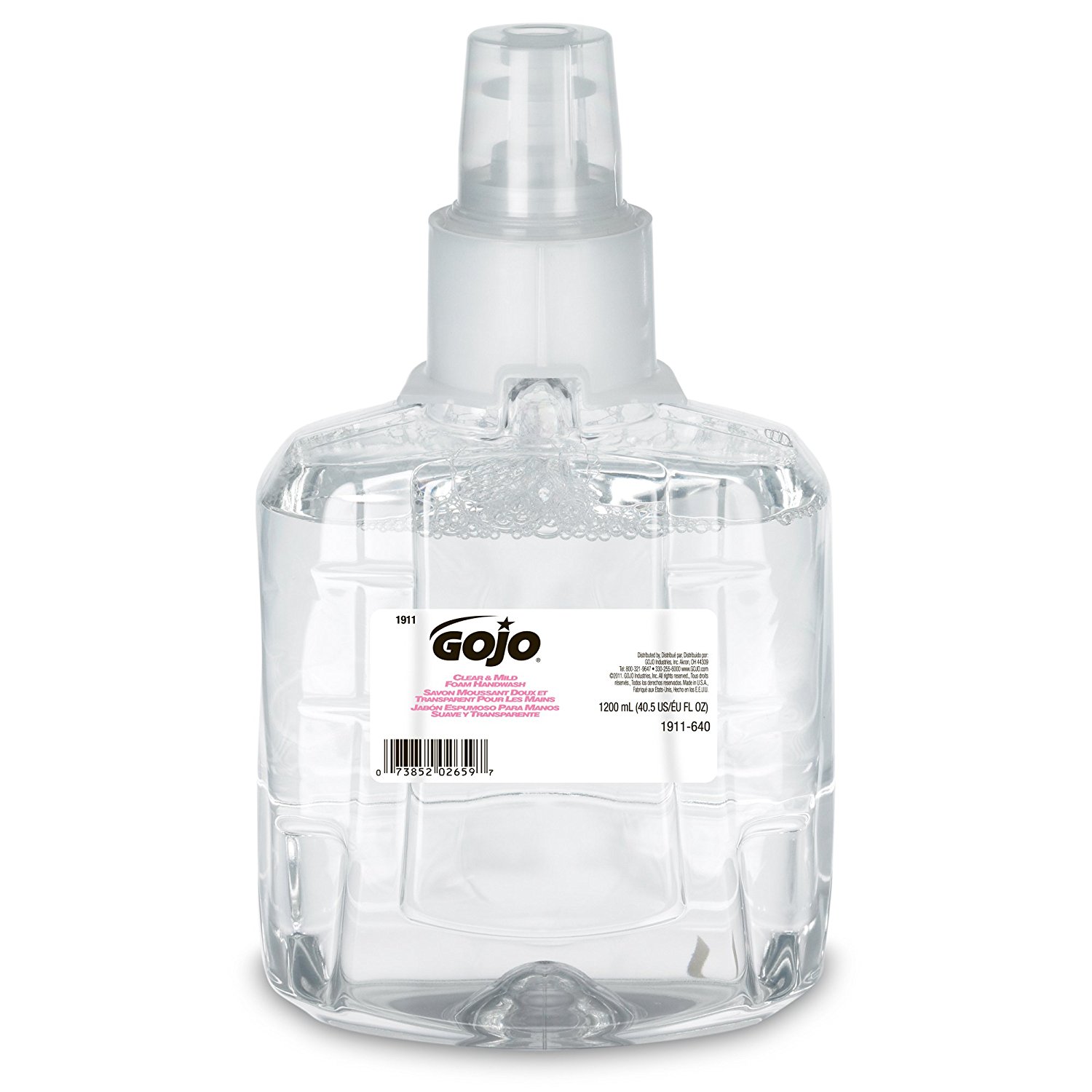 Image SAVON MOUSSANT DOUX ET TRANSPARENT (AUTOMATIQUE)